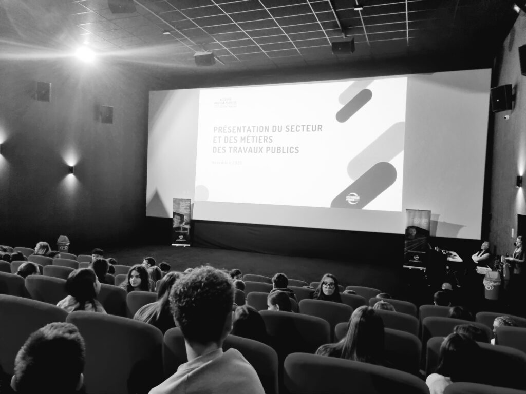 Les Travaux Publics font leur cinéma