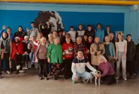 Buffet de noël intergénérationnel