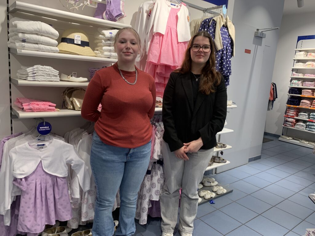 La découverte de la vente en boutique